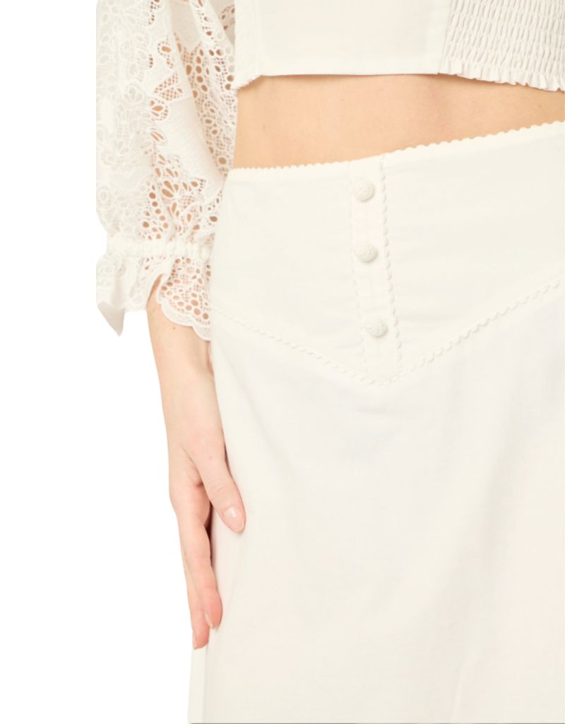 Lucia Skirt White