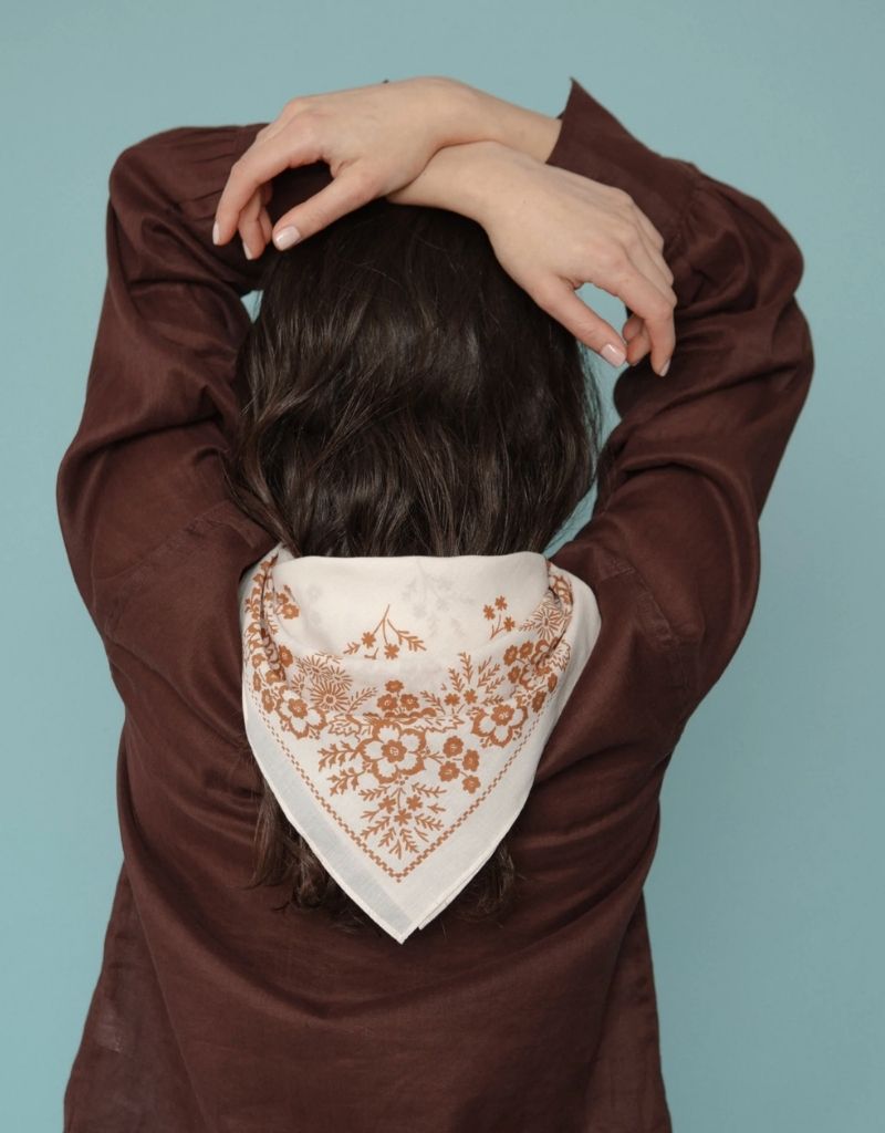 Cotton Field Bandana Almond