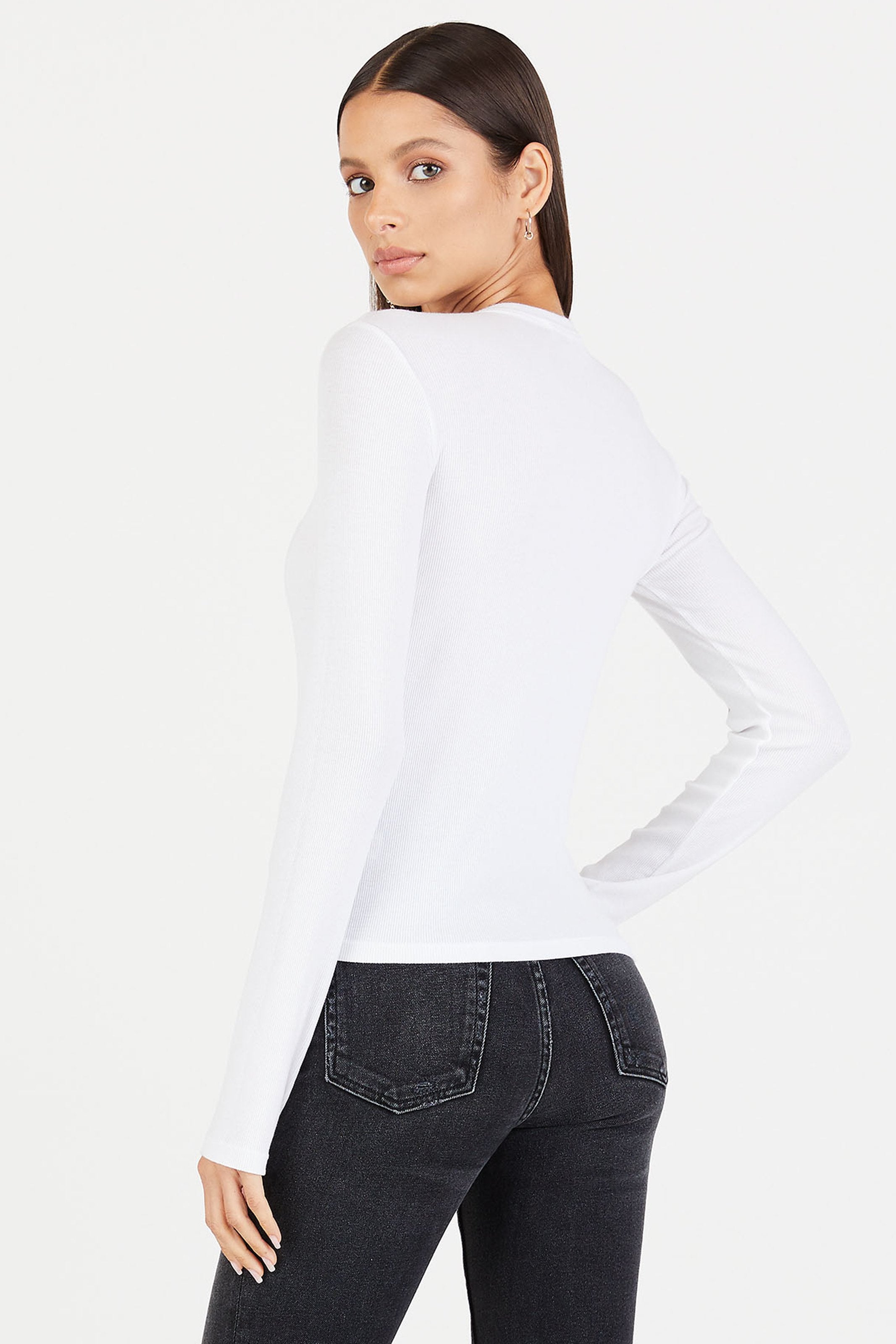 Verona Crew Shirt White