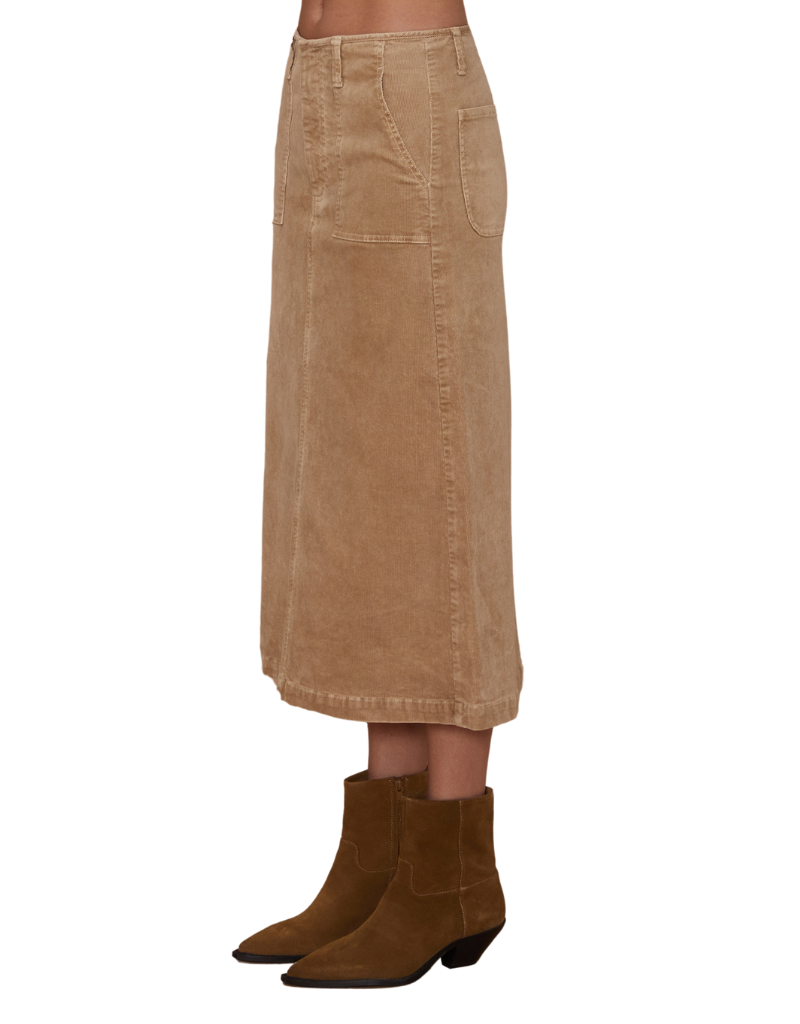 Jocelyn Skirt Sandwashed Caramel