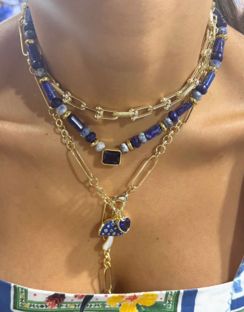 Royal Coastline Stone Necklace