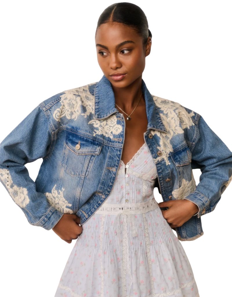 Amana Jacket Faded Blue