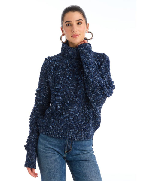 Allison | Daphne Sweater Midnight Space Dye | I Am More Scarsdale