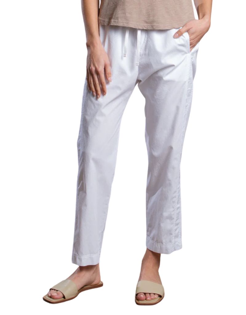 Andy Pant in Paperweight Cotton White