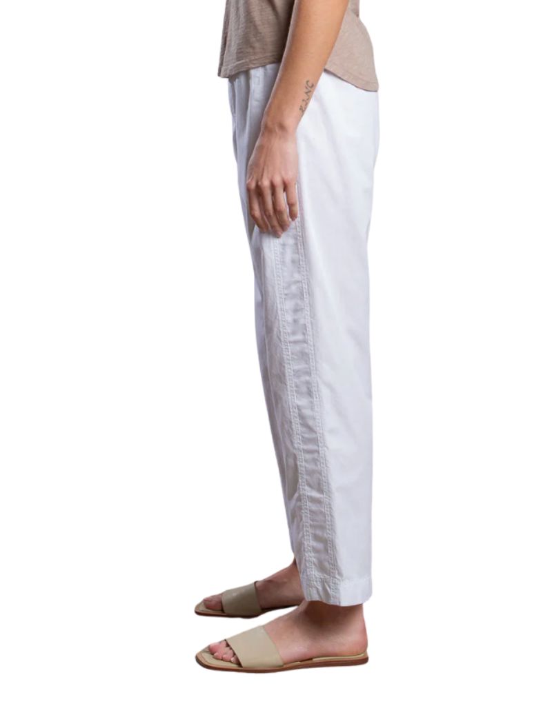 Andy Pant in Paperweight Cotton White