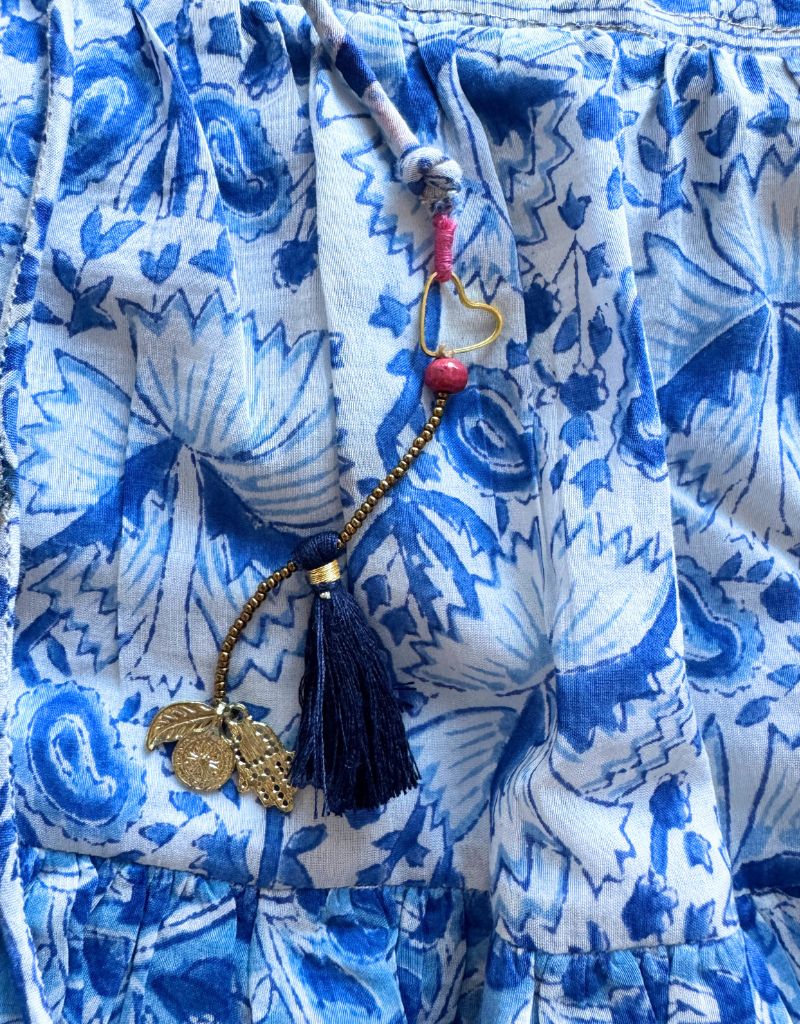 Bek Mini Skirt Blue Print 10