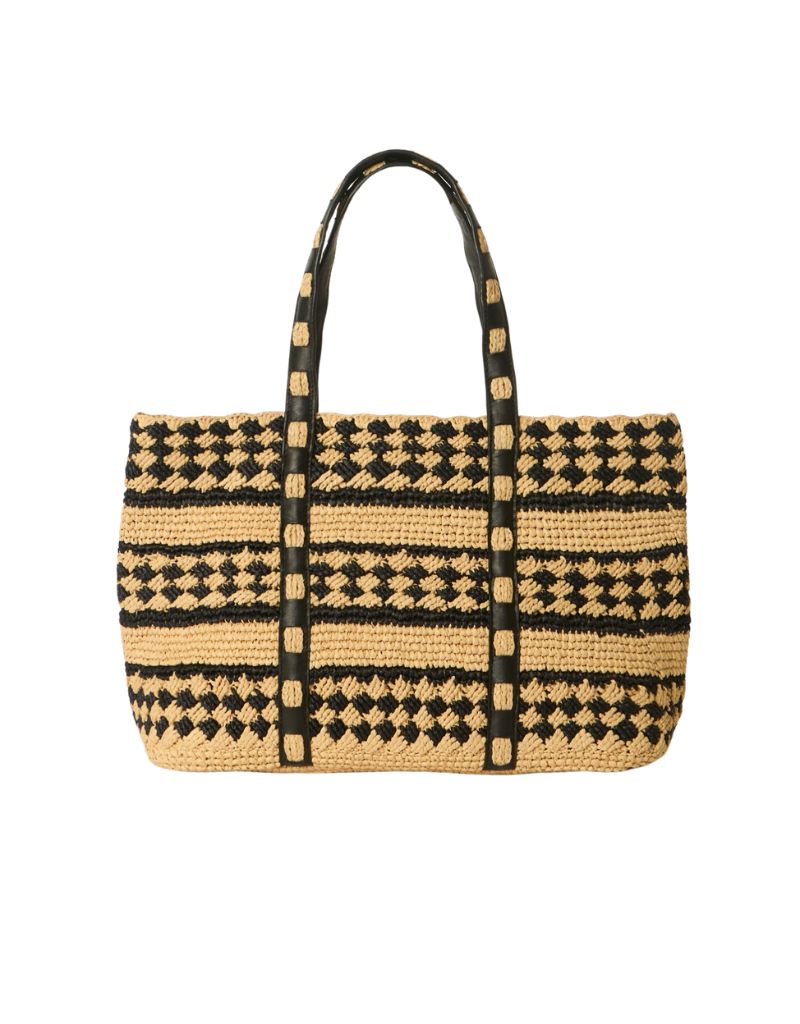 BTB Los Angeles Mae Tote Natural Black