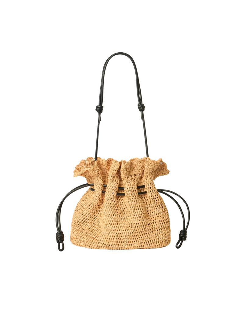BTB Los Angeles Marcela Bag Natural Black&nbsp;