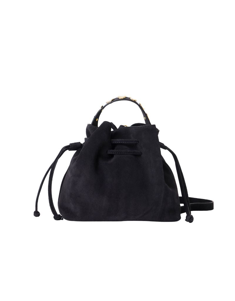 BTB Los Angeles Remy Bucket Navy Suede