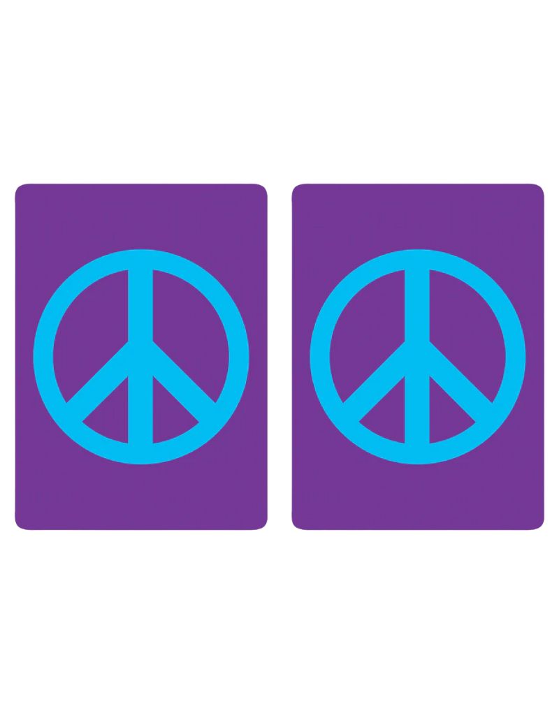 Canasta sets.com Playing Cards Plastic PVC Peace Purple