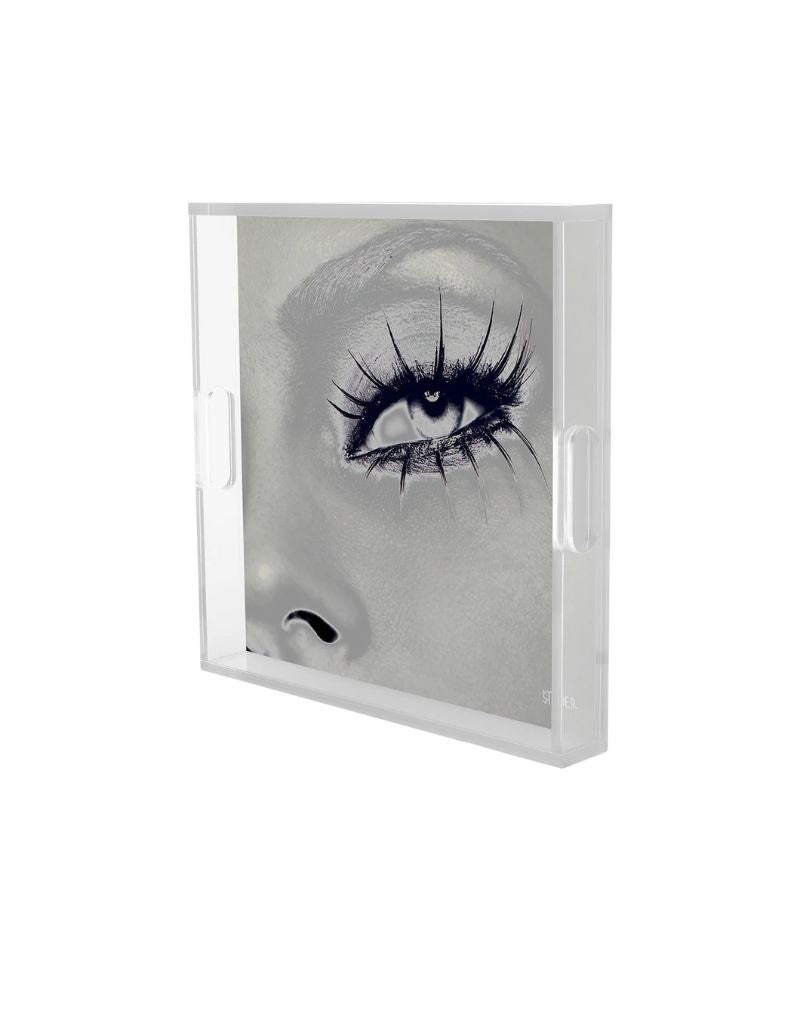 David StesnerArthouse Midnight Eye Acrylic Square 12" Tray