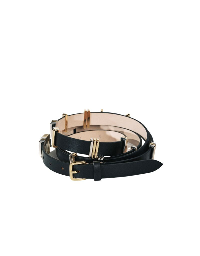 Dehanche Richa Single Wrap Mixed Metal Black