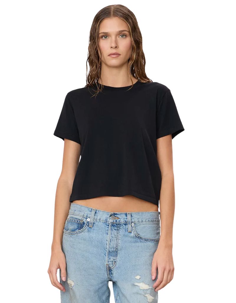 Eterne Short Sleeve Boxy Tee CB3029 Black