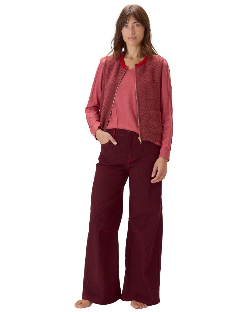 Gaia Pant Bordeaux