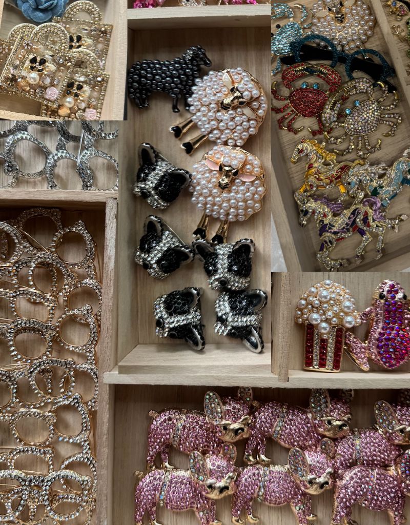 Bag Brooches Grande Pins