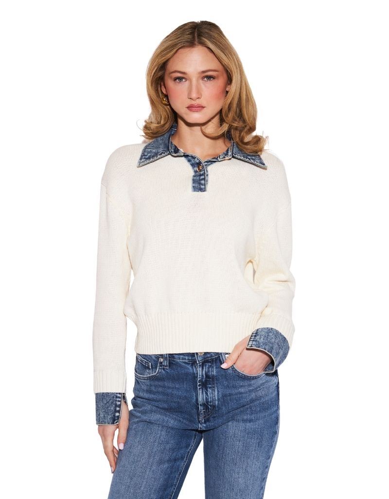John & Jenn Elton Oxford Denim