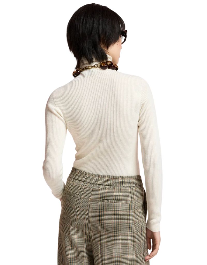 Kelmuse2 Knitted Pullover Off White F26
