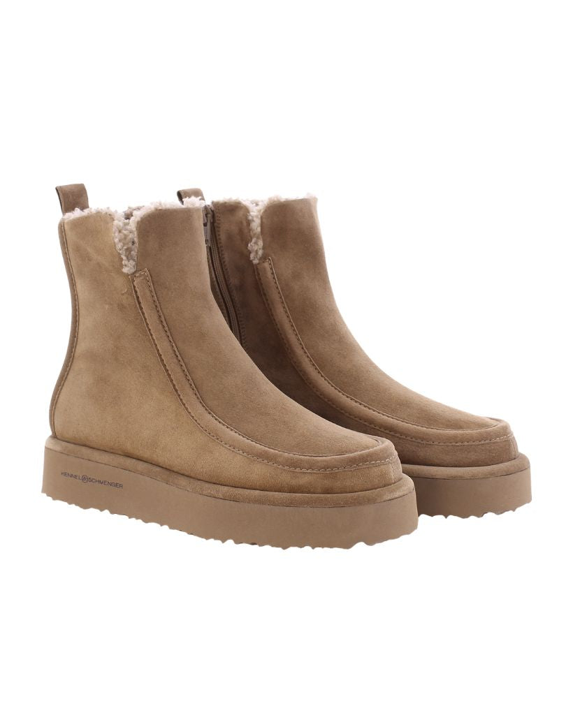 Kennel & Schmenger Auri Suede Teddy Sandy Tobacco