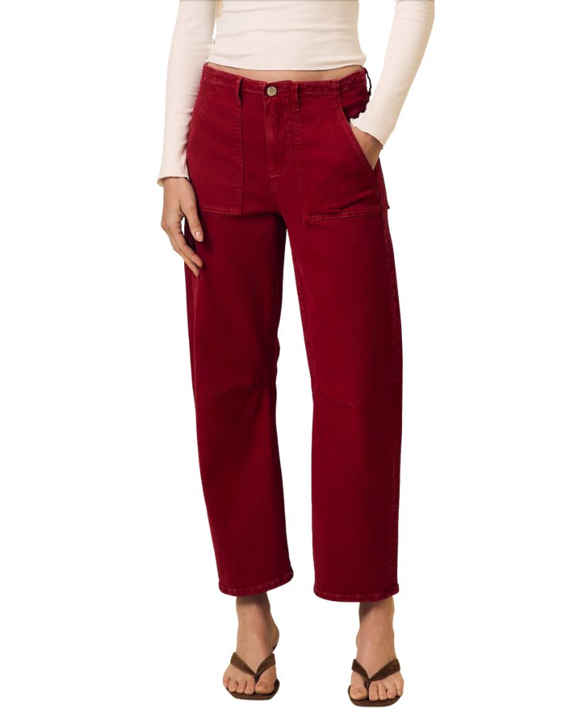Le Jean Utility Soft Barrel Red