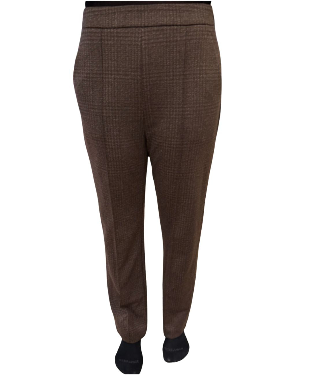 MM Max Mara Zampino Pants Dark Brown 