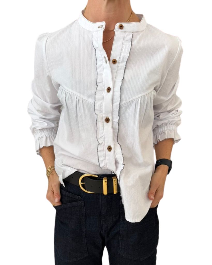Margara Shaw Cipresta Shirt White