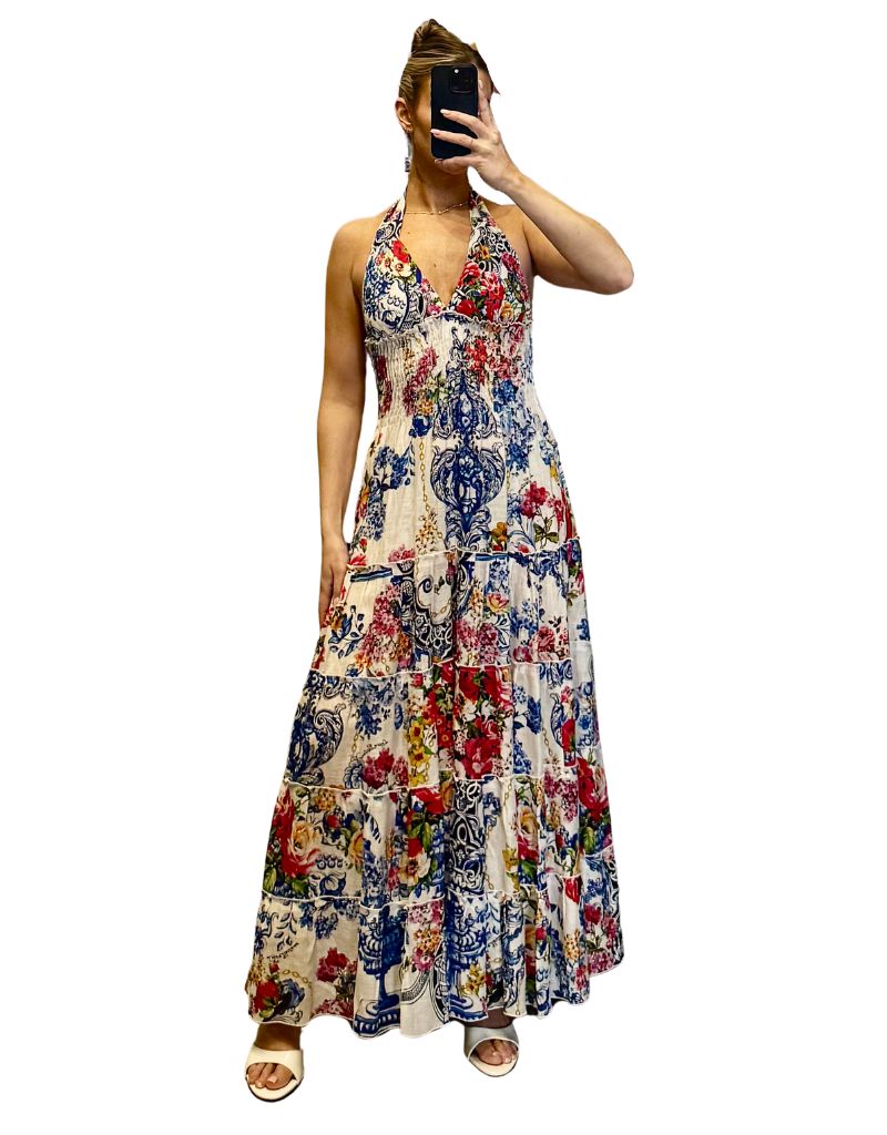 Dress Melon Long Camilla