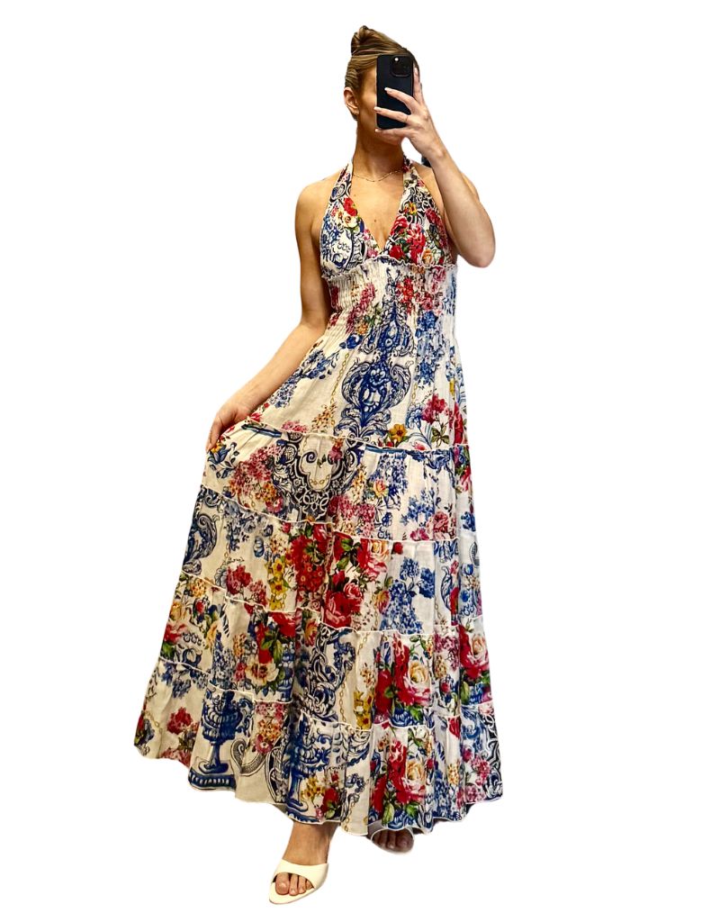 Dress Melon Long Camilla