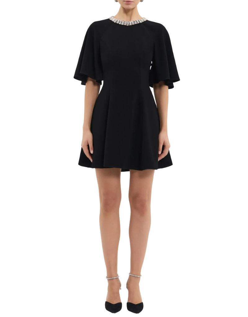 Noemie Mini Dress Black