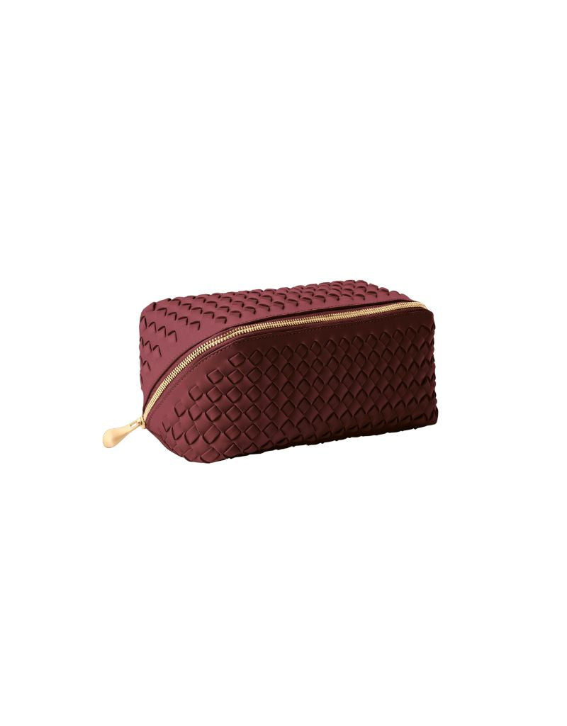 Naghedi Caravan Medium Cosmetic Case Bordeaux