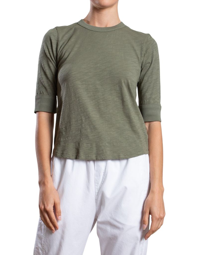 Pharaoh Giada Tee in Supima Slub Artichoke