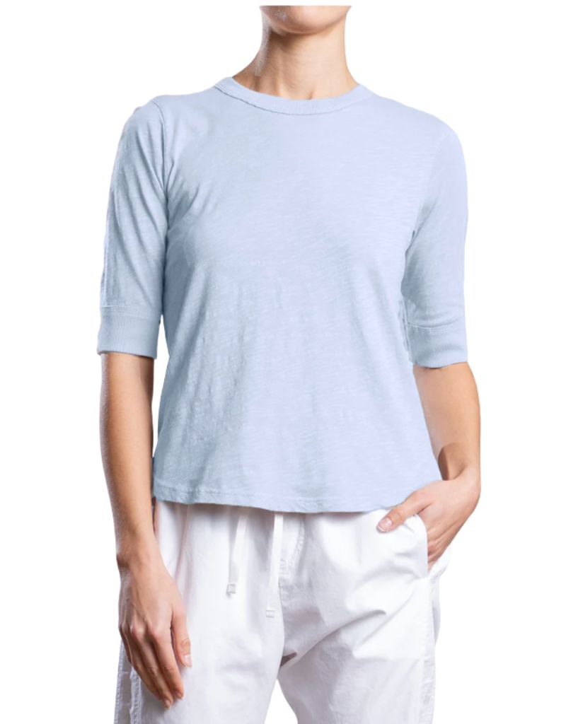 Pharaoh Giada Tee in Supima Slub Sky