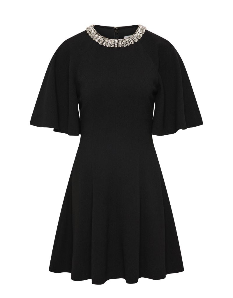 Rebecca Vallance Noemie Mini Dress Black