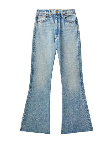 Road to Nowhere | Women's Freya Flare Jean Raw Hem in Japanese