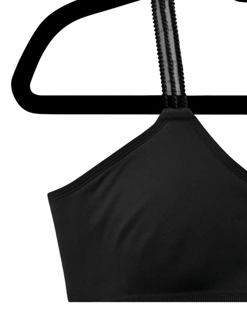 Strap-Its Black Bra Attached Strap Barely There