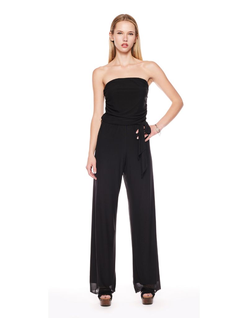 Viereck Japan Jumpsuit in Black Mesh