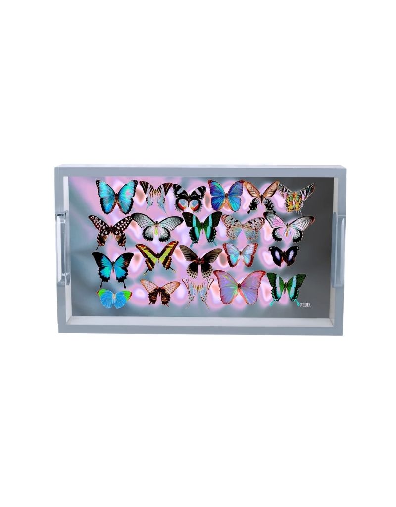 Luminous Gathering Acrylic Small Rectangle Tray