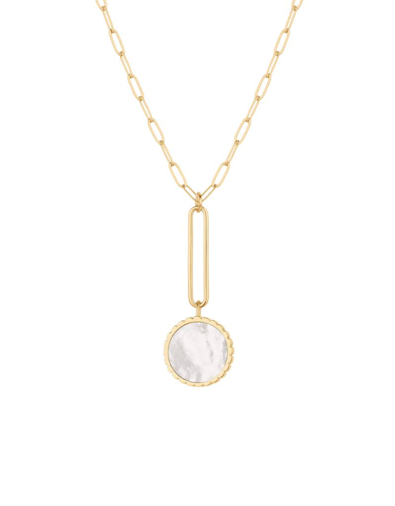Odeon Mother Of Pearl Drop Charm