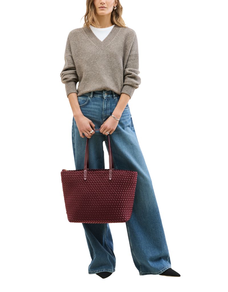 Jetsetter Small Tote Bordeaux