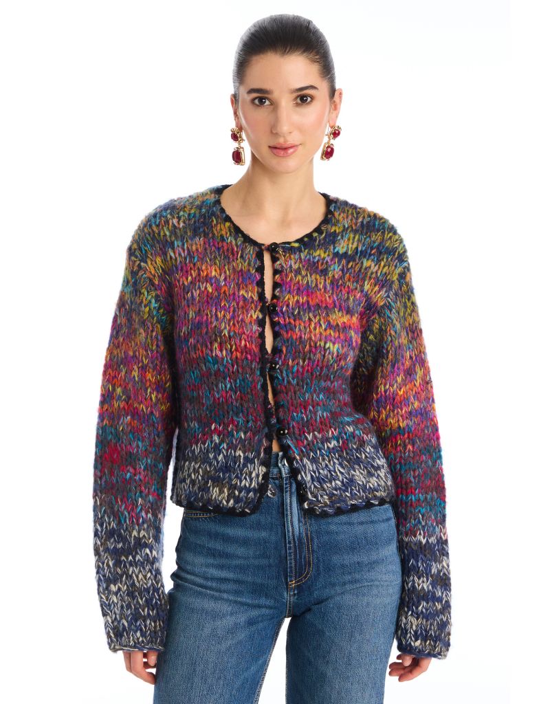 Dora Cardigan Rainbow