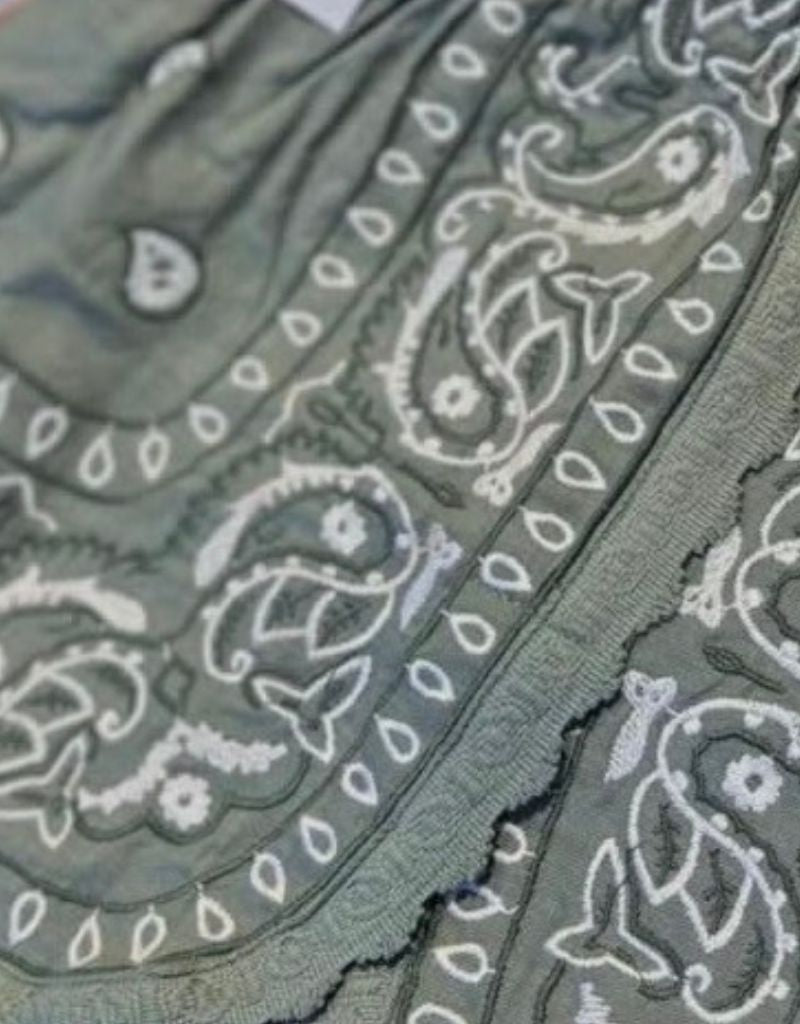 Bandana Shorts Khaki Su26