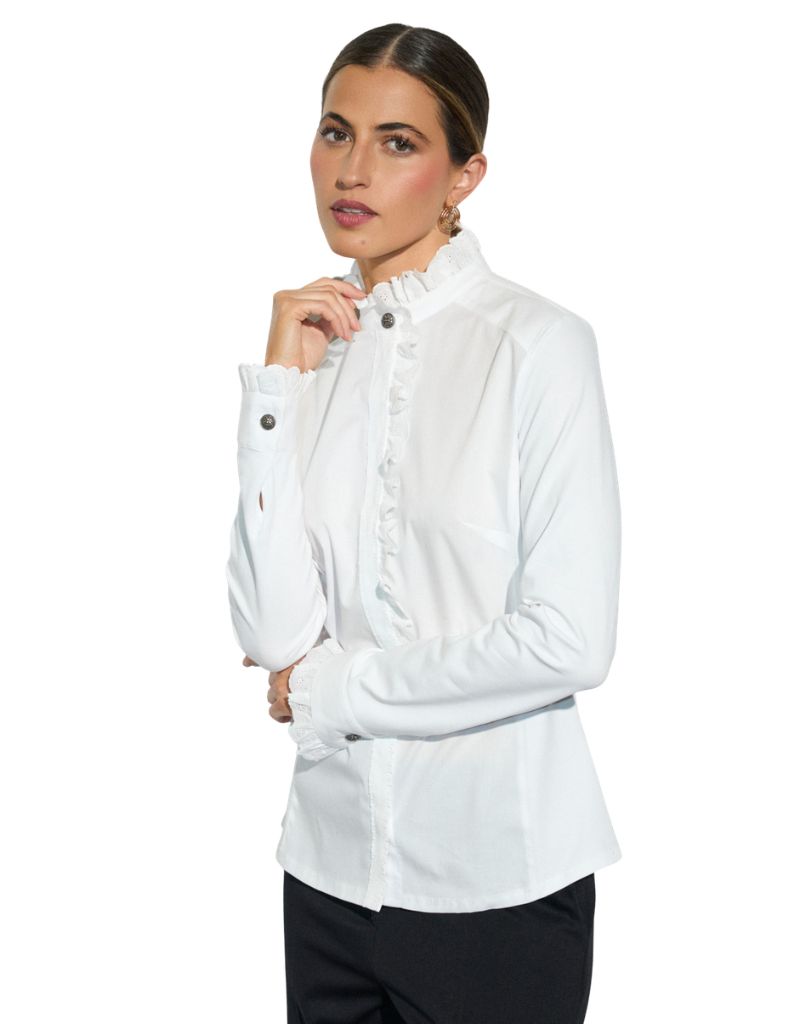 Abria Blouse White F26