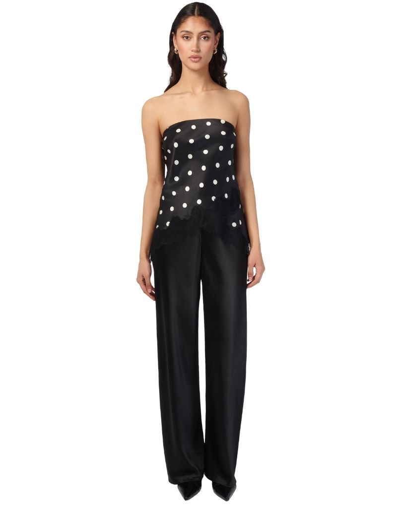 Odessa Strapless Camisole Polka-Dot
