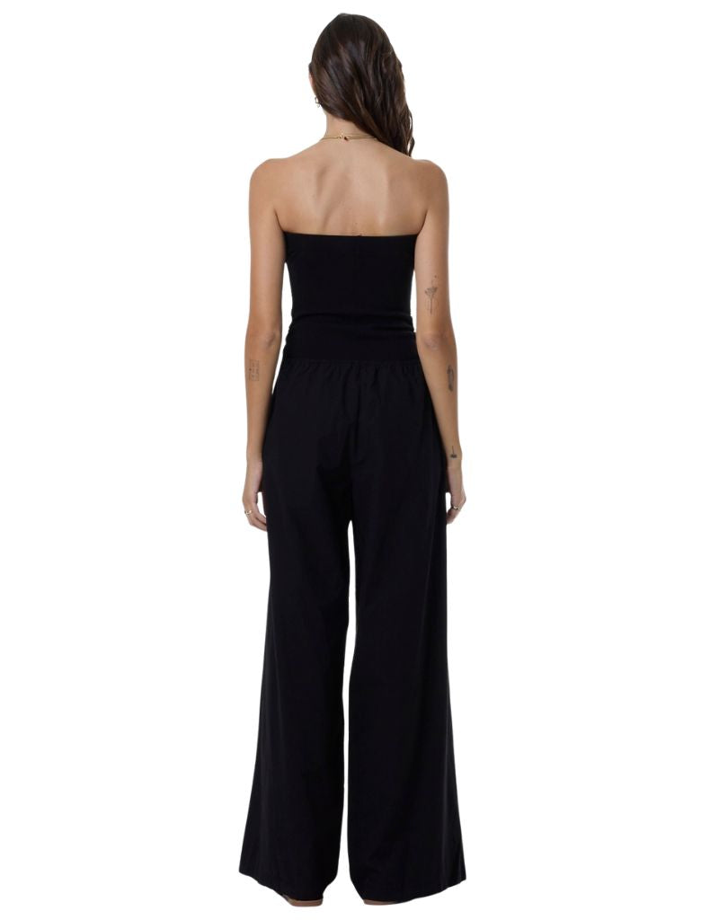 June Jumpsuit Black Solid