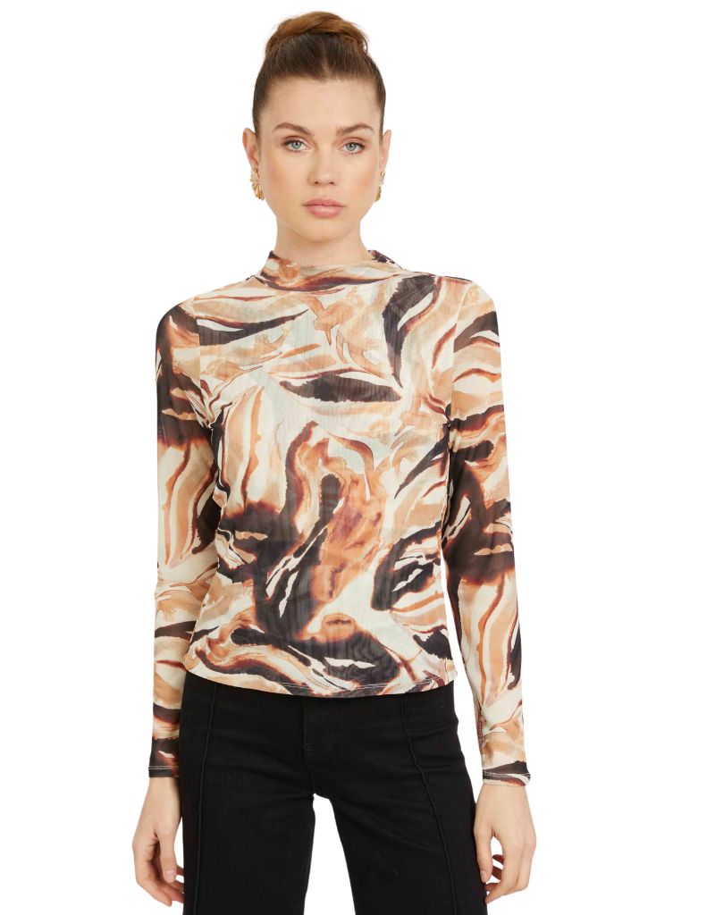 Marta Top in Bushveld Haze Tan