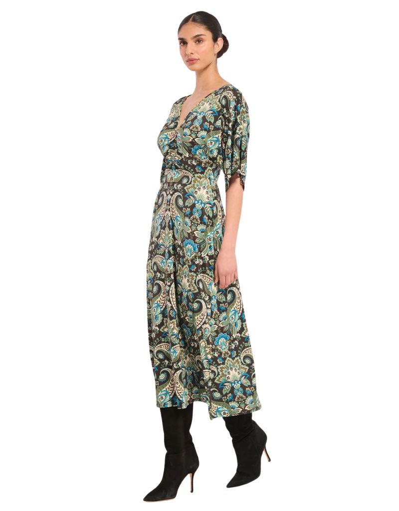 Xena Dress Reflective Chintz F26