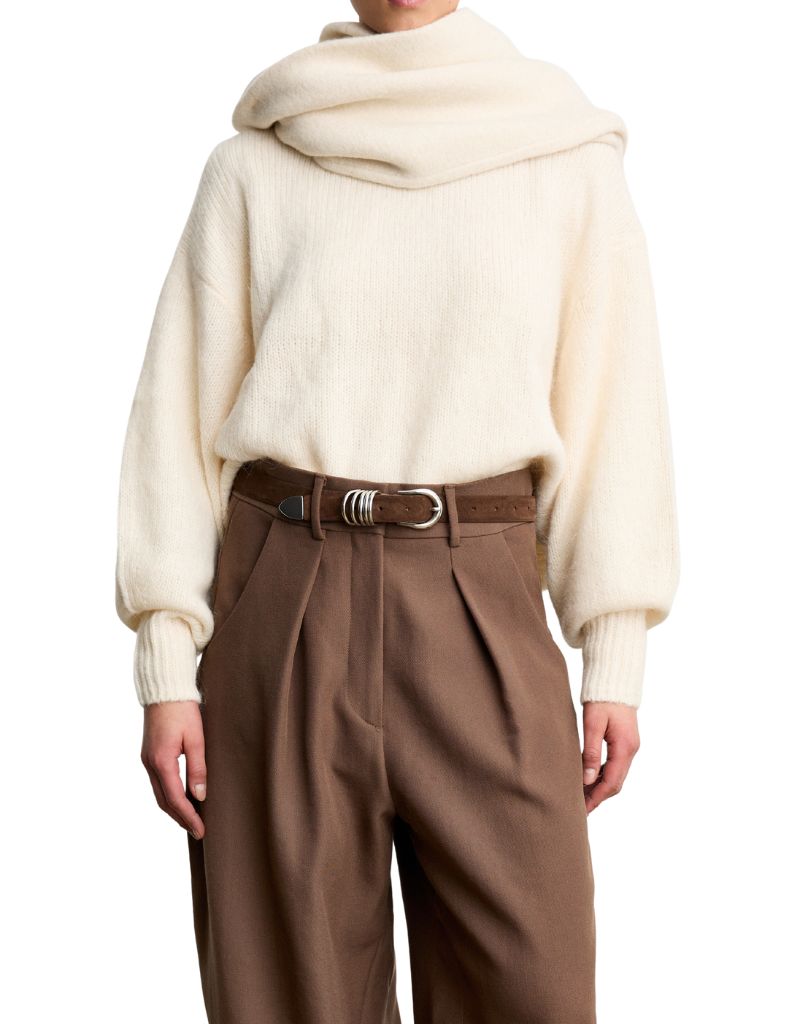 Hollyhock Suede Chocolate Silver