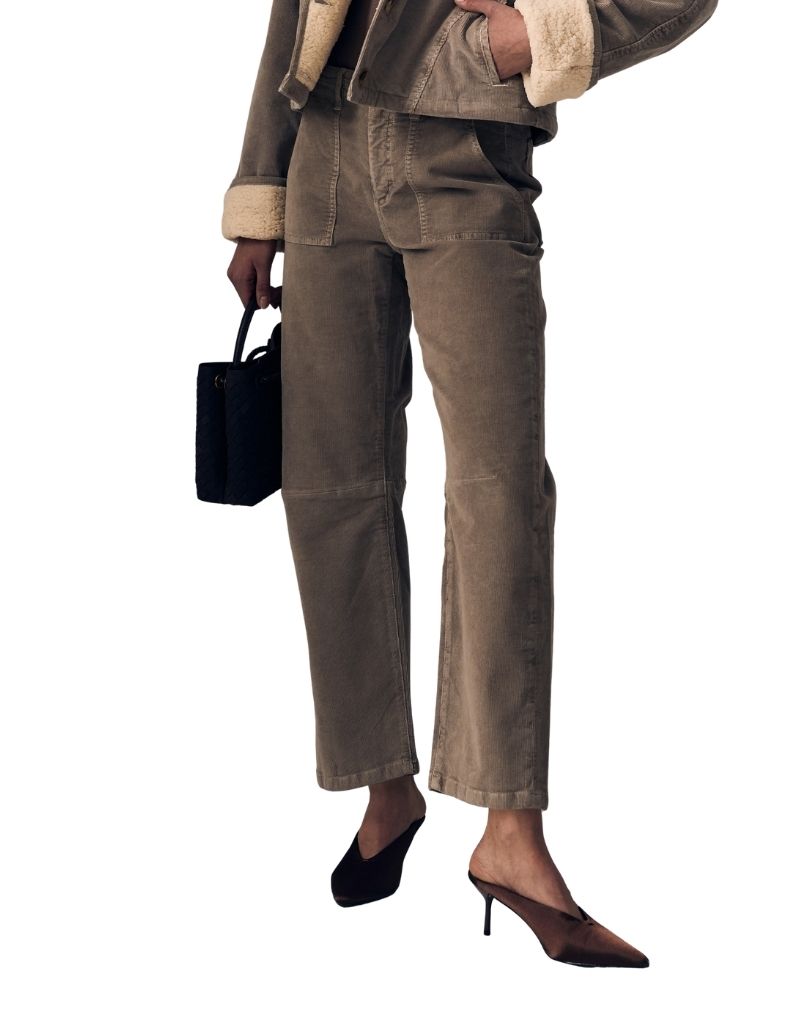 Corduroy Utility Soft Barrel Soft Taupe F26