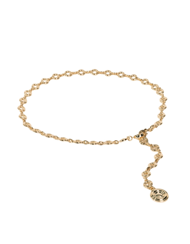Elysees Gold Chain Belt
