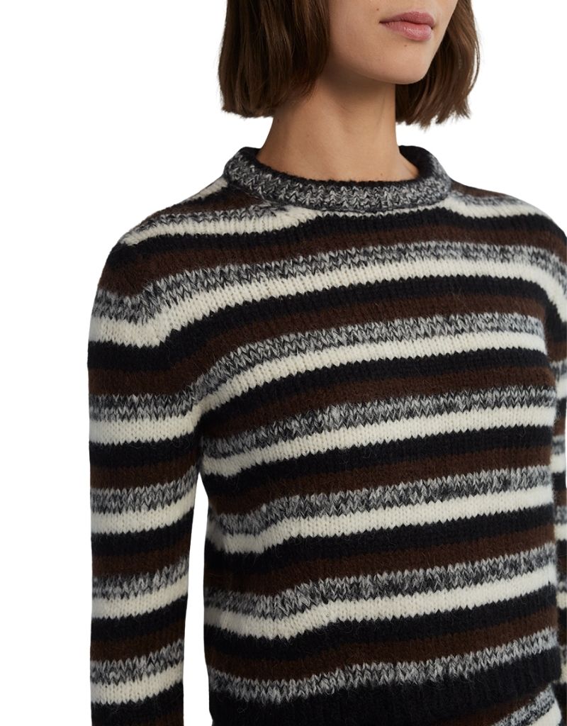 Ava Multi Stripe Sweater