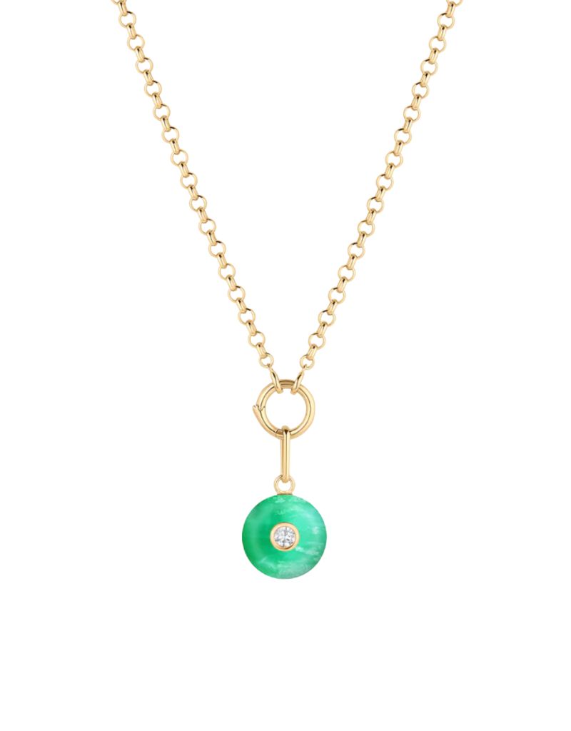 Bon Bon Chrysoprase Charm